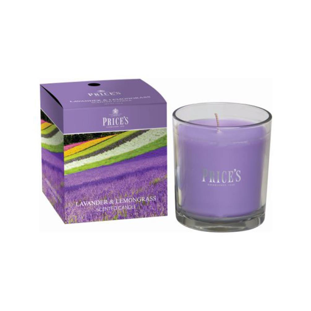 Price's Jar Lavender & Lemongrass Boxed Small Jar Candle Extra Image 1